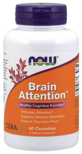 Gehirnaufmerksamkeit 60 Tabletten von NOW FOODS